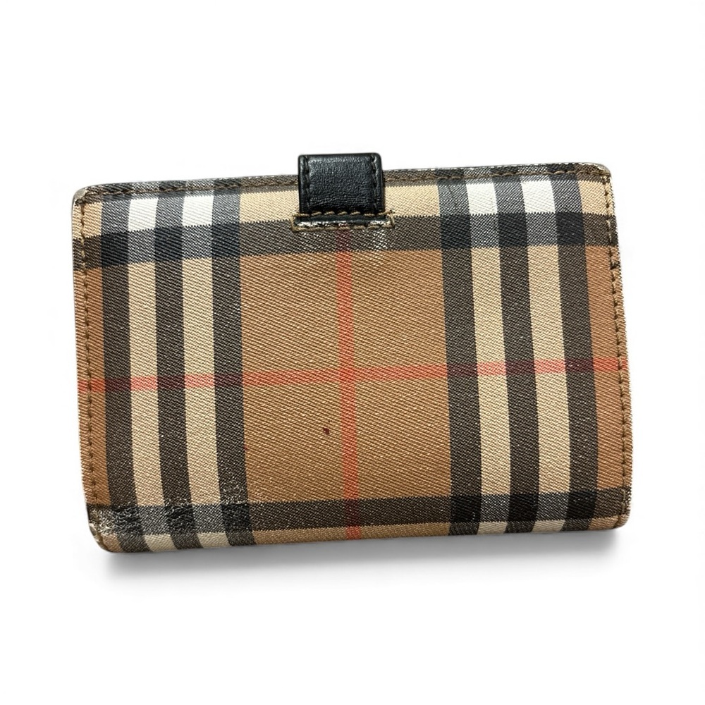 Burberry Nova Check Canvas & Leather Wallet - Picture 7 of 9